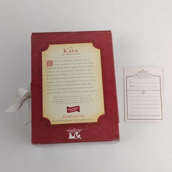 Hallmark Kaya An American Girl Keepsake Ornament - Picture 10 of 13